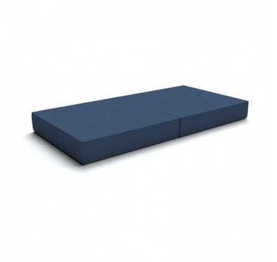 Faltmatratze 160x80x15 cm für modulares Kindersofa, dunkelblau