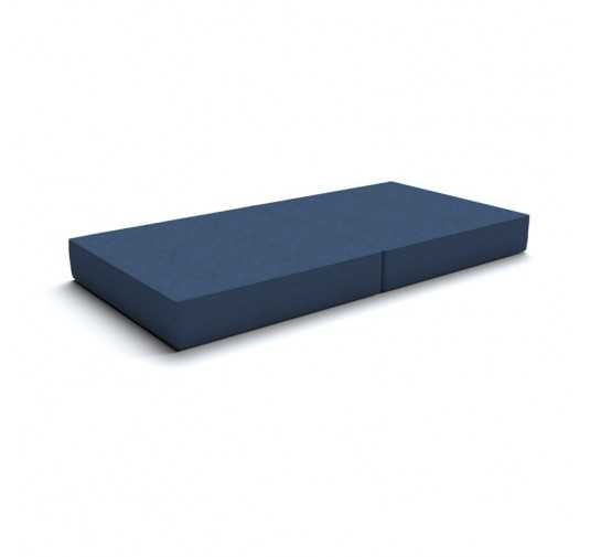 Faltmatratze 160x80x15 cm für modulares Kindersofa, dunkelblau