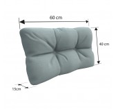 8er Set Palettenkissen - 3x Sitzkissen + 3x Rückenkissen + Seitenkissen + Dekokissen Gesteppt, Blau 8er Set Palettenkissen - 3x Sitzkissen + 3x Rückenkissen + Seitenkissen + Dekokissen Gesteppt, Blau