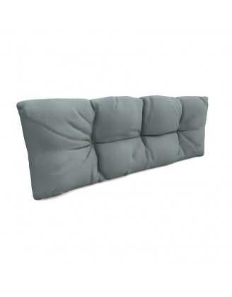 Palettenkissen Rückenkissen für Europaletten 120x40x12, Gesteppt, Blau