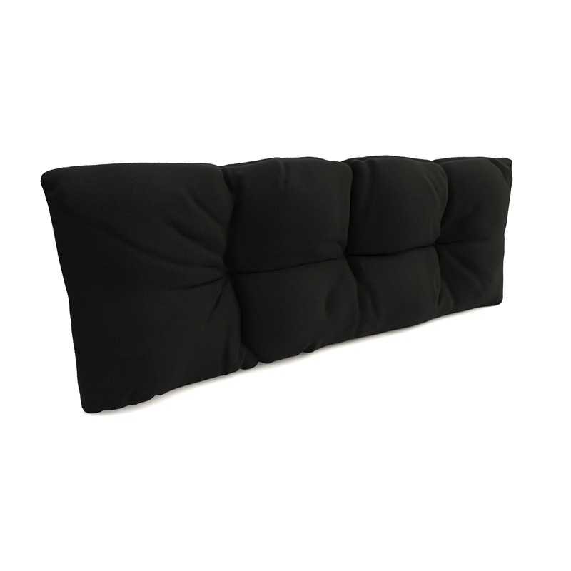 Palettenkissen Rückenkissen für Europaletten 120x40x12, Gesteppt, Schwarz Palettenkissen Rückenkissen für Europaletten 120x40x12, Gesteppt, Schwarz