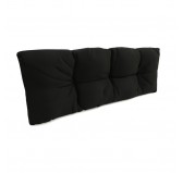 Palettenkissen Rückenkissen für Europaletten 120x40x12, Gesteppt, Schwarz Palettenkissen Rückenkissen für Europaletten 120x40x12, Gesteppt, Schwarz