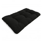 Palettenkissen Sitzkissen für Europaletten 120x80x12 Gesteppt, Schwarz Palettenkissen Sitzkissen für Europaletten 120x80x12 Gesteppt, Schwarz