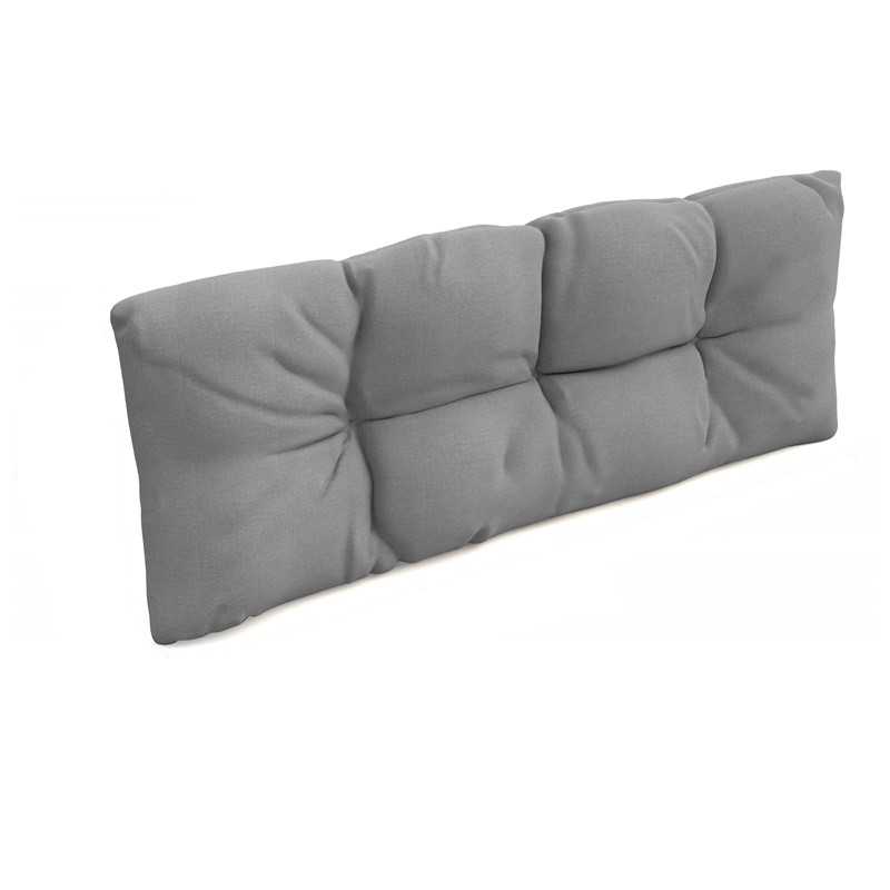 Palettenkissen Rückenkissen, Wasserabweisend, Gesteppt, 120x40x12, Grau Palettenkissen Rückenkissen, Wasserabweisend, Gesteppt, 120x40x12, Grau