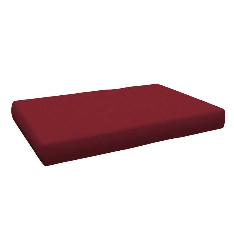 Palettenkissen Sitzkissen für Europaletten 120x80 cm, Bordeaux Palettenkissen Sitzkissen für Europaletten 120x80 cm, Bordeaux
